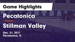Pecatonica vs Stillman Valley Game Highlights - Dec. 21, 2017