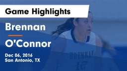 Brennan  vs O'Connor  Game Highlights - Dec 06, 2016