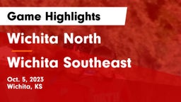 Wichita North  vs Wichita Southeast  Game Highlights - Oct. 5, 2023