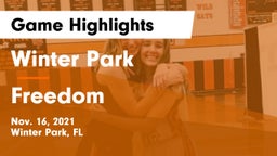 Winter Park  vs Freedom  Game Highlights - Nov. 16, 2021