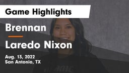 Brennan  vs Laredo Nixon  Game Highlights - Aug. 13, 2022