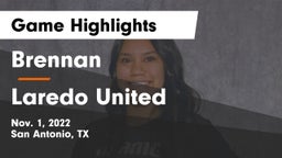 Brennan  vs Laredo United Game Highlights - Nov. 1, 2022