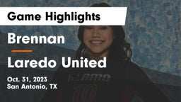 Brennan  vs Laredo United Game Highlights - Oct. 31, 2023