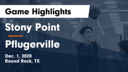 Stony Point  vs Pflugerville  Game Highlights - Dec. 1, 2020