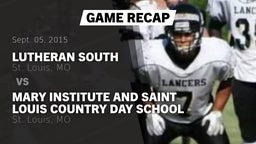 Recap: Lutheran South  vs. Mary Institute and Saint Louis Country Day School 2015