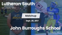 Matchup: Lutheran South High vs. John Burroughs School 2017