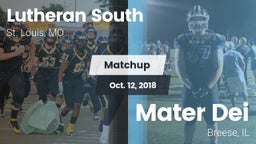 Matchup: Lutheran South High vs. Mater Dei  2018