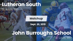 Matchup: Lutheran South High vs. John Burroughs School 2019