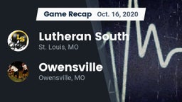 Recap: Lutheran South   vs. Owensville  2020