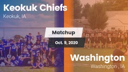 Matchup: Keokuk Chiefs vs. Washington  2020