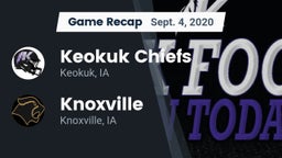 Recap: Keokuk Chiefs vs. Knoxville  2020