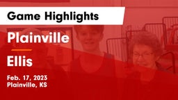 Plainville  vs Ellis  Game Highlights - Feb. 17, 2023