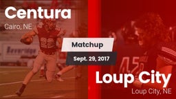 Matchup: Centura  vs. Loup City  2016