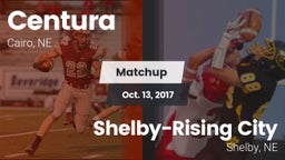 Matchup: Centura  vs. Shelby-Rising City  2017