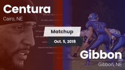 Matchup: Centura  vs. Gibbon  2018