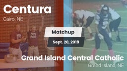 Matchup: Centura  vs. Grand Island Central Catholic 2019