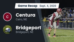 Recap: Centura  vs. Bridgeport  2020