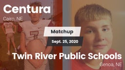 Matchup: Centura  vs. Twin River Public Schools 2020