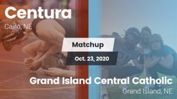 Matchup: Centura  vs. Grand Island Central Catholic 2020