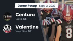 Recap: Centura  vs. Valentine  2022