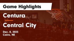 Centura  vs Central City  Game Highlights - Dec. 8, 2023