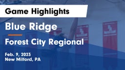 Blue Ridge  vs Forest City Regional  Game Highlights - Feb. 9, 2023