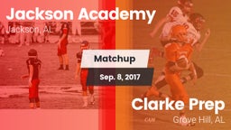 Matchup: Jackson Academy vs. Clarke Prep  2017