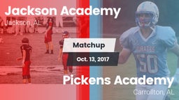 Matchup: Jackson Academy vs. Pickens Academy  2017