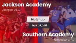 Matchup: Jackson Academy vs. Southern Academy  2018