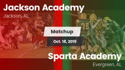 Matchup: Jackson Academy vs. Sparta Academy  2019