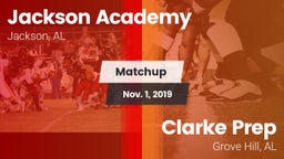 Matchup: Jackson Academy vs. Clarke Prep  2019