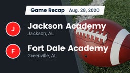 Recap: Jackson Academy  vs. Fort Dale Academy  2020