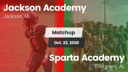 Matchup: Jackson Academy vs. Sparta Academy  2020