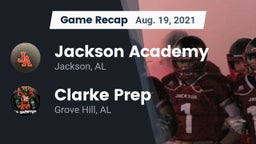 Recap: Jackson Academy  vs. Clarke Prep  2021