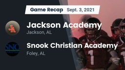 Recap: Jackson Academy  vs. Snook Christian Academy 2021