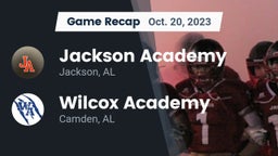 Recap: Jackson Academy  vs. Wilcox Academy  2023