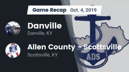 Recap: Danville  vs. Allen County - Scottsville  2019