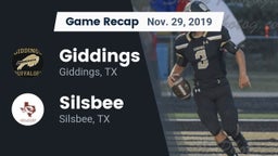 Recap: Giddings  vs. Silsbee  2019