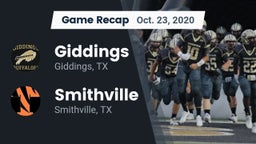 Recap: Giddings  vs. Smithville  2020