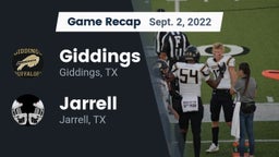 Recap: Giddings  vs. Jarrell  2022