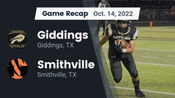Recap: Giddings  vs. Smithville  2022