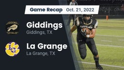 Recap: Giddings  vs. La Grange  2022