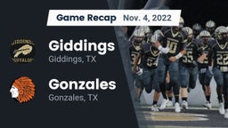 Recap: Giddings  vs. Gonzales  2022