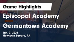 Episcopal Academy vs Germantown Academy Game Highlights - Jan. 7, 2020