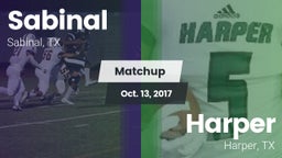 Matchup: Sabinal  vs. Harper  2017