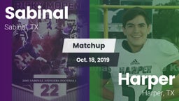 Matchup: Sabinal  vs. Harper  2019
