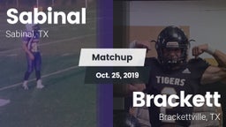 Matchup: Sabinal  vs. Brackett  2019