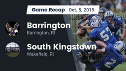 Recap: Barrington  vs. South Kingstown  2019