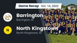 Recap: Barrington  vs. North Kingstown  2022