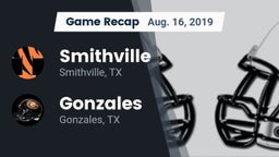 Recap: Smithville  vs. Gonzales  2019